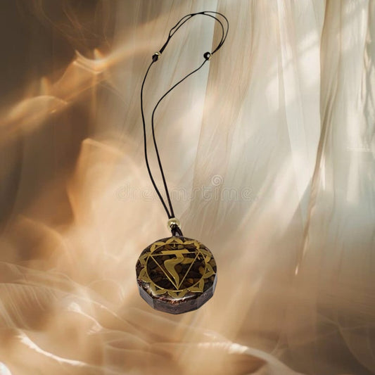 Solar Power Orgonite Pendant