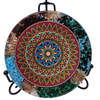 Malachite Mandala Energy Disk