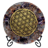 Flower of Life Golden Energy Disk