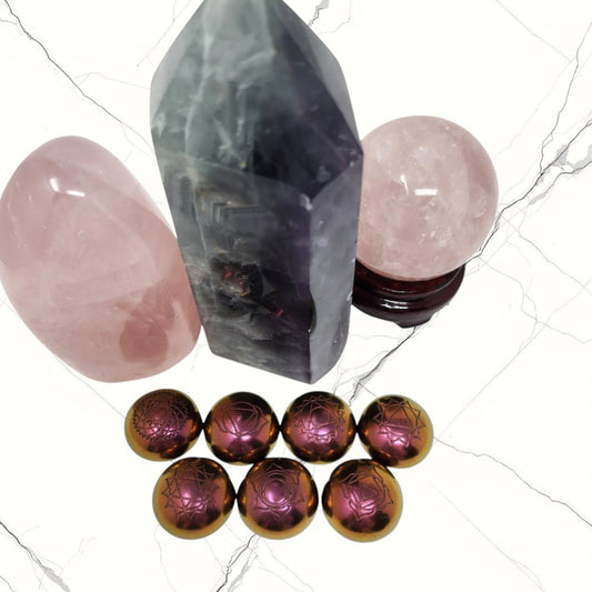 Quantum Round Chakra Alignment Set