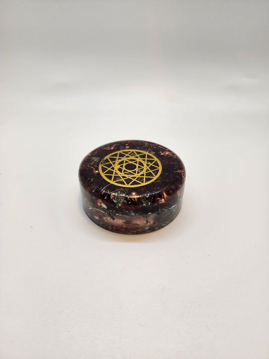 Orgonite Puck: Seed of Life