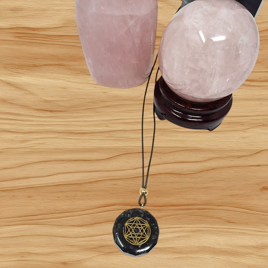 Merkaba Energy Orgonite Pendant