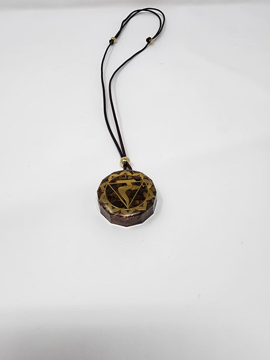 Solar Pleux Chakra, tigers eye, pyrite