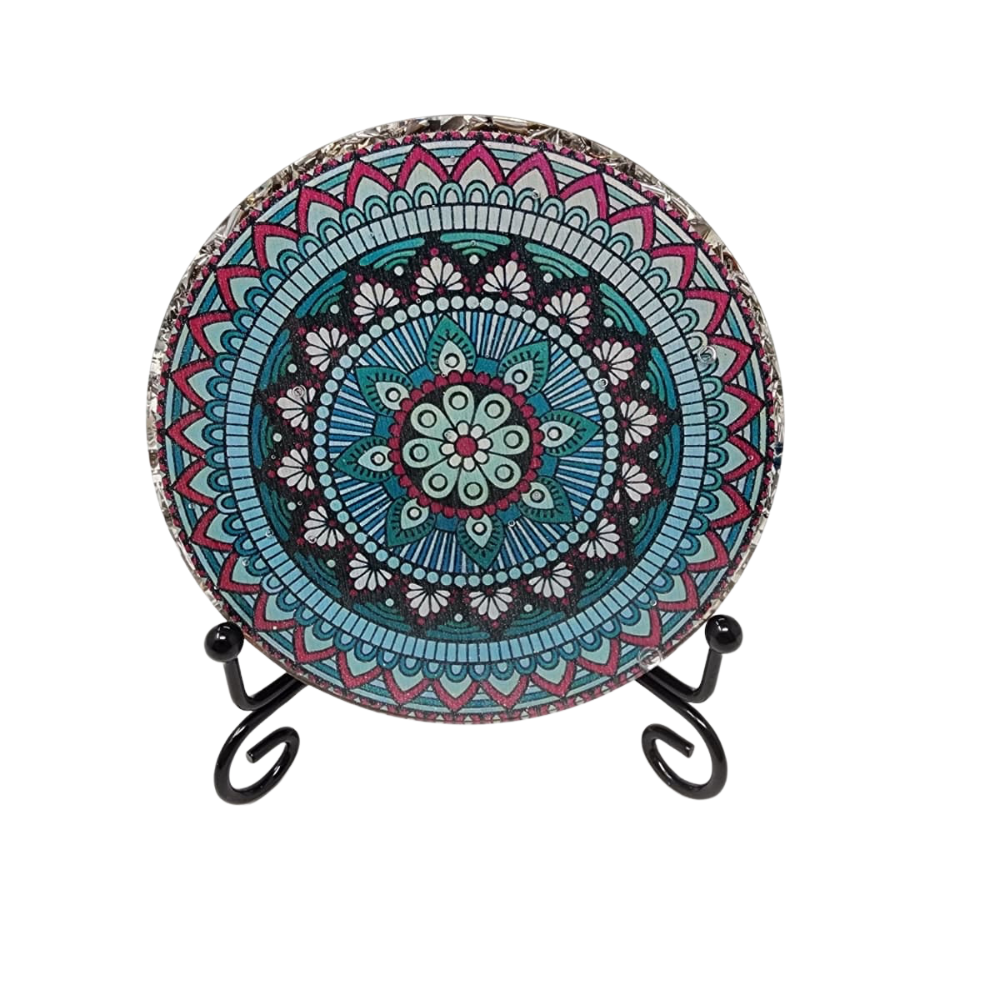 Blue Mandala Alignment Disk