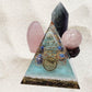Amazonite Flower of Life Pyramid