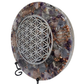 Flower of Life Silver Energy Disk