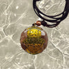 Hamsa Solar Protection Orgonite Pendant