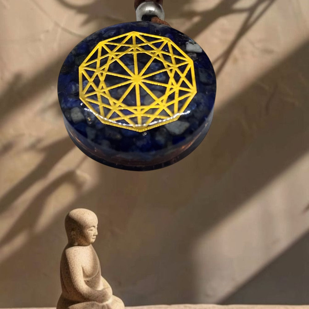 Ten Point Star Orgonite Pendant