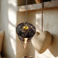 Amethyst & Rose Quartz Round Orgonite Pendulum
