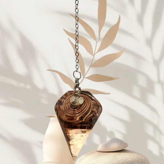 Shungite Blend Hexagonal Orgonite Pendulum