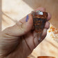 Lepidolite Hexagonal Orgonite Pendulum