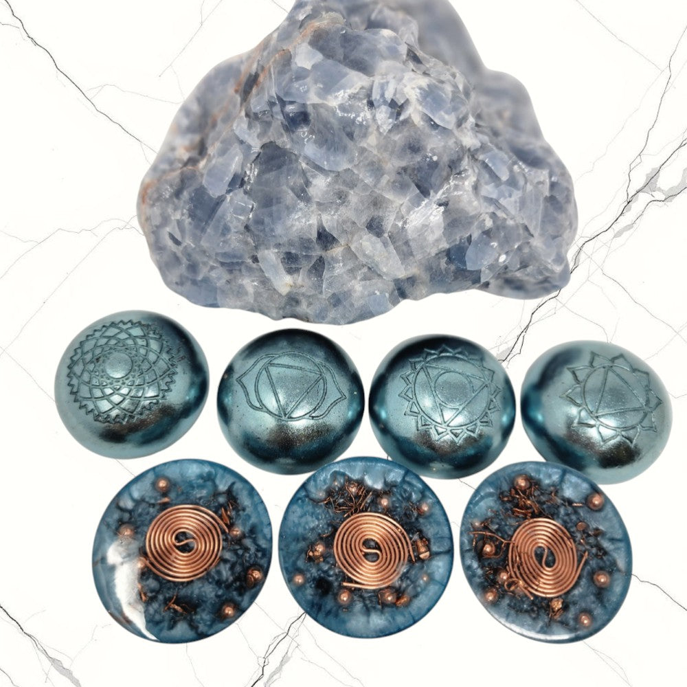 Quantum Round Chakra Alignment Set