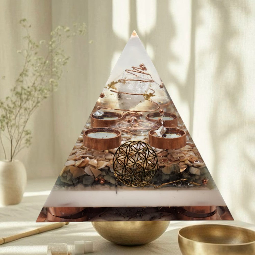 Aquamarine Essence Orgone Pyramid
