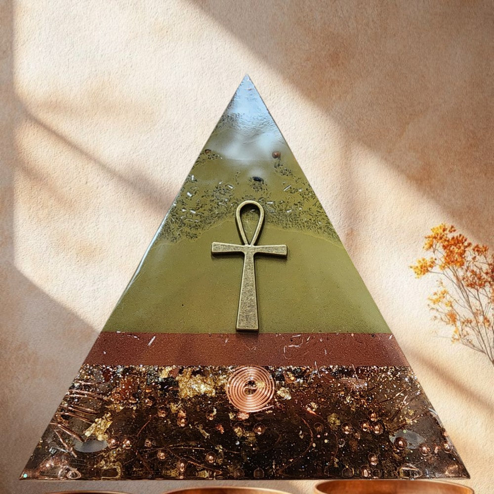 Solar Ankh Abundance Pyramid