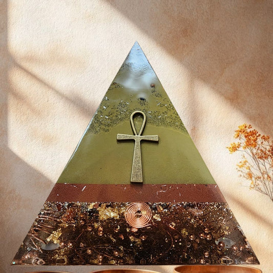 Solar Ankh Abundance Pyramid