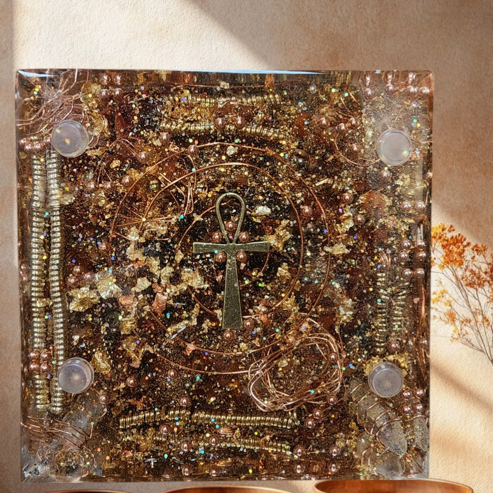 Solar Ankh Abundance Pyramid
