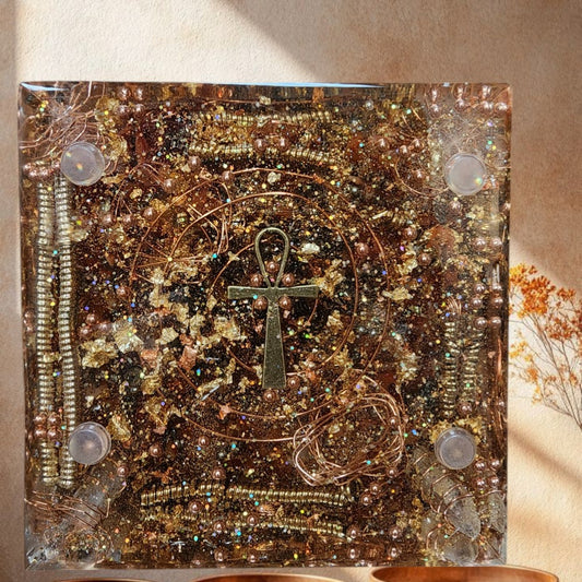 Solar Ankh Abundance Pyramid