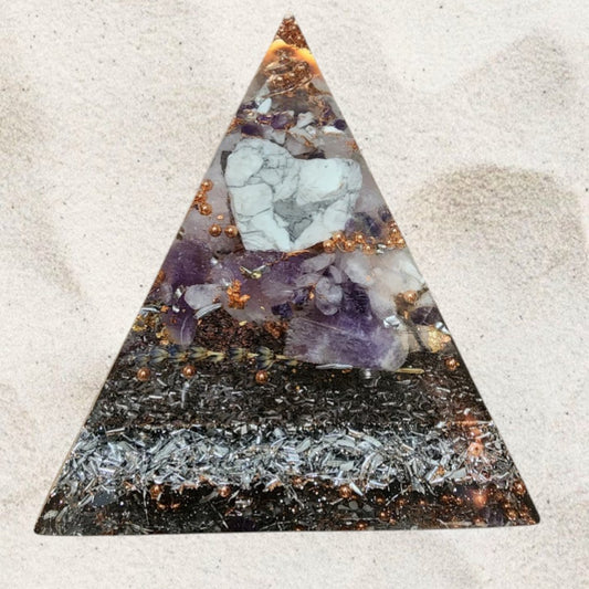 Lavender Aether Healing Pyramid