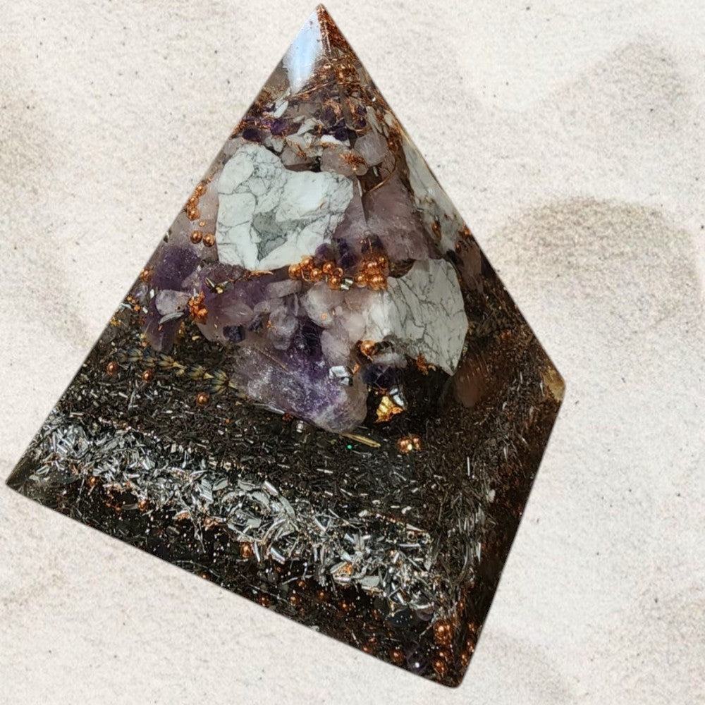 Lavender Aether Healing Pyramid
