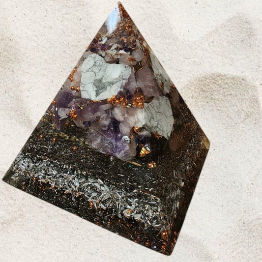 Lavender Aether Healing Pyramid