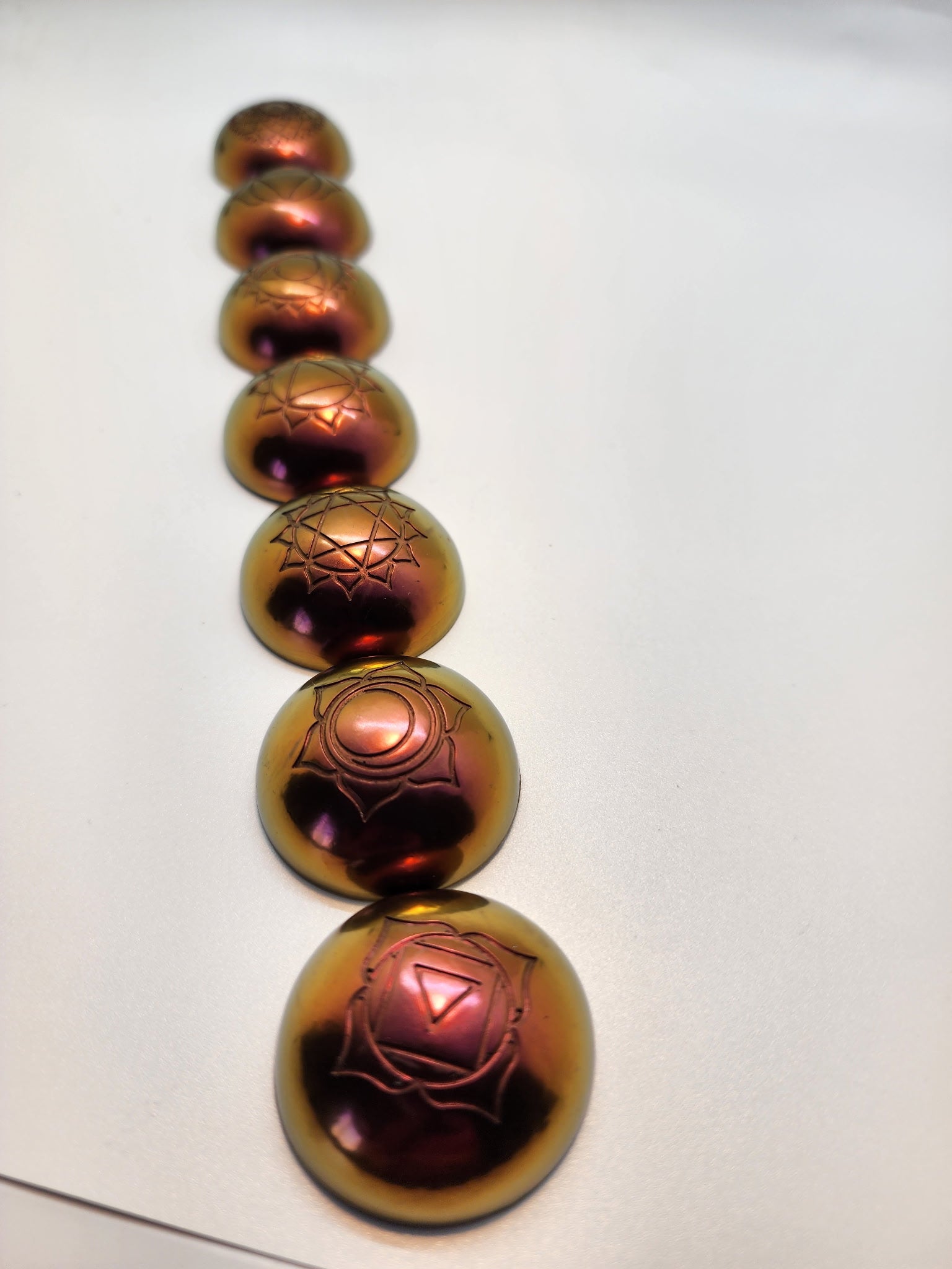 Chakras harmonization sets- Copper