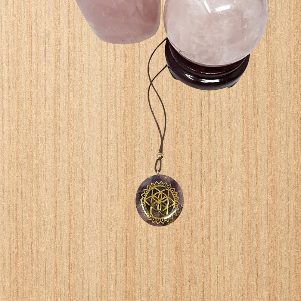 Seed of Life Crown Pendant