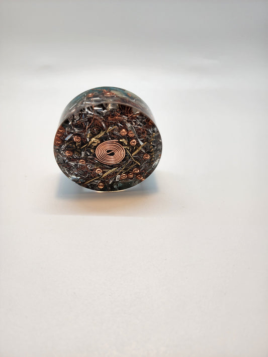 Orgonite Puck: Copper