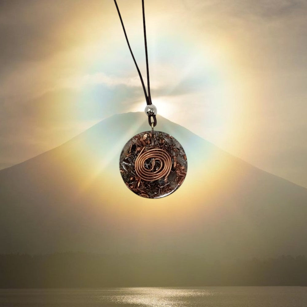 Pentagram Protection Orgonite Pendant