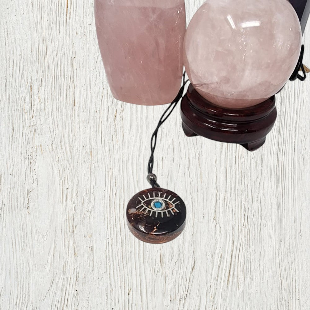 Protective Eye Orgonite Pendant