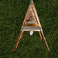 Larimar Light Chamber – Copper Crystal Healing Pyramid