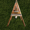 Larimar Light Chamber – Copper Crystal Healing Pyramid