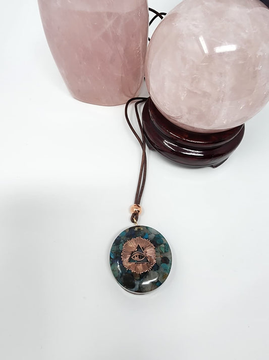 God's Eye, chrysocolla