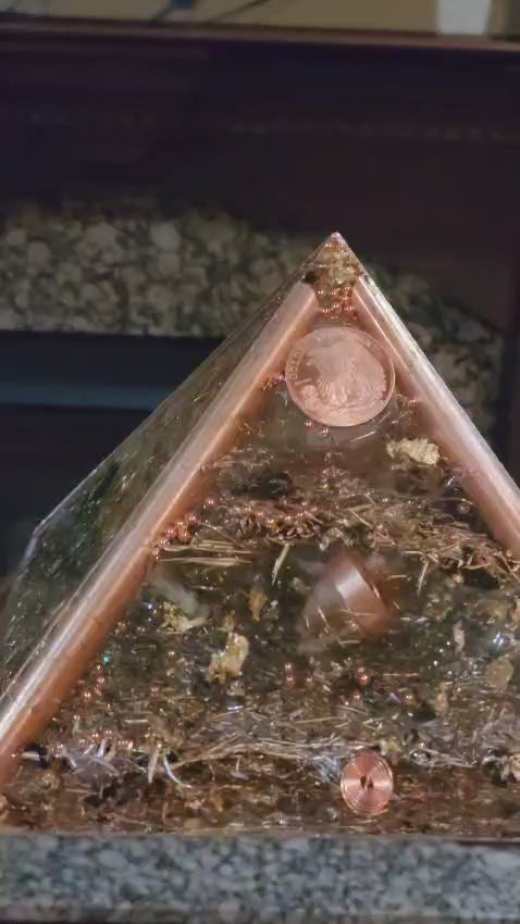 Golden Abundance Chamber – Giza Copper Pyramid